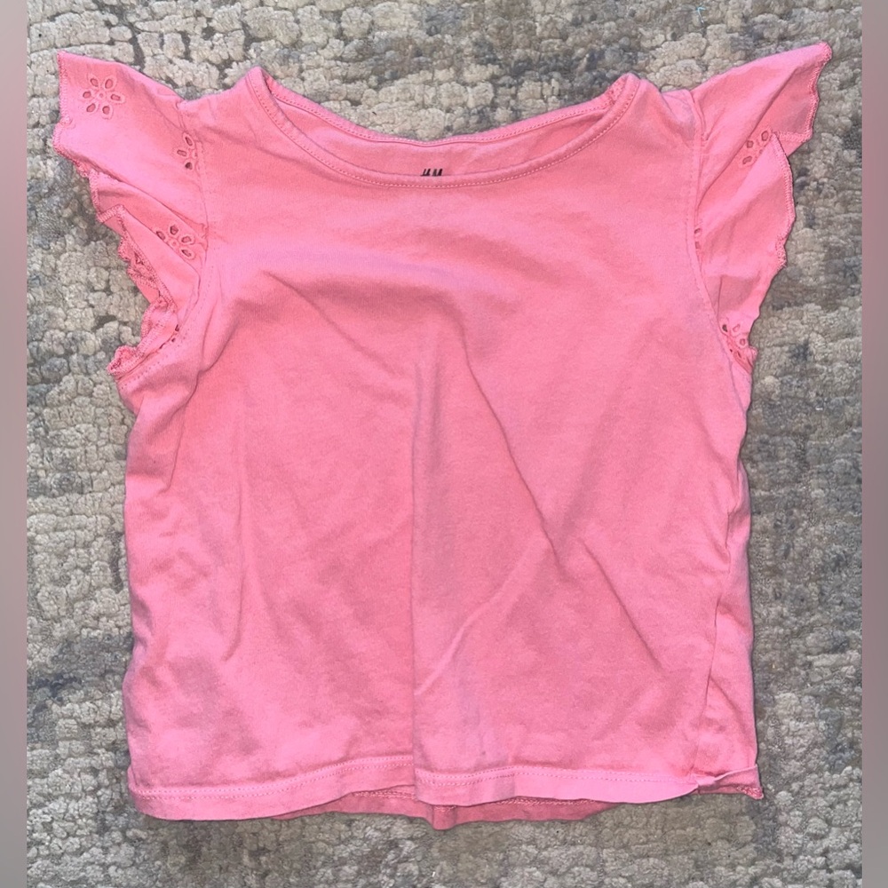 H&M short sleeve top size 3/4T